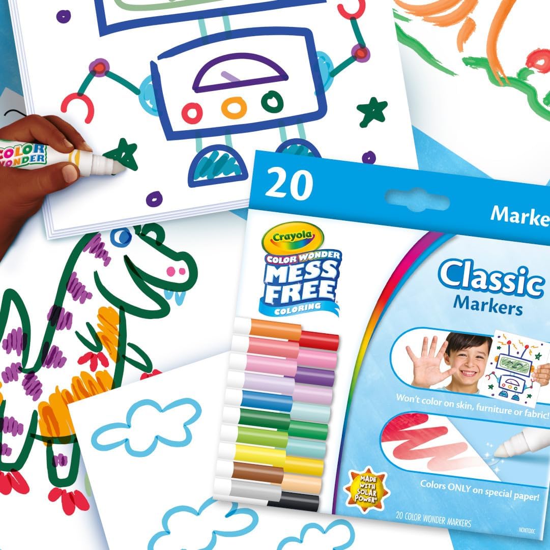 Color Wonder Mess Free Fingerpaint & Stamper Kit™️