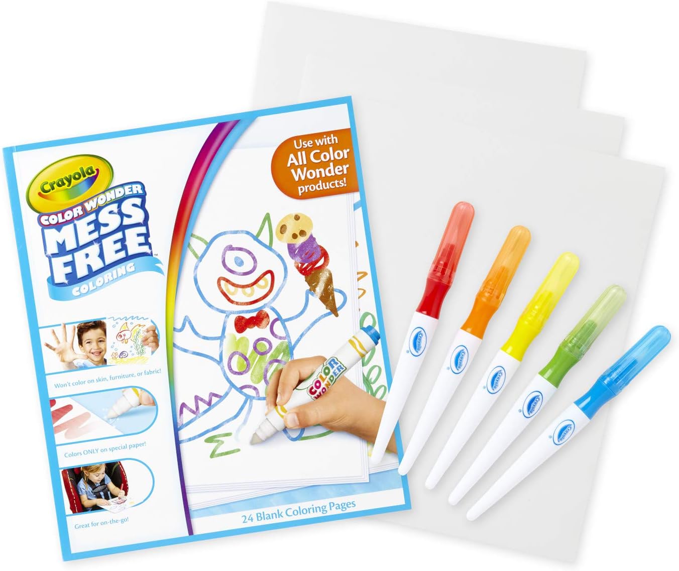 Color Wonder Mess Free Fingerpaint & Stamper Kit™️