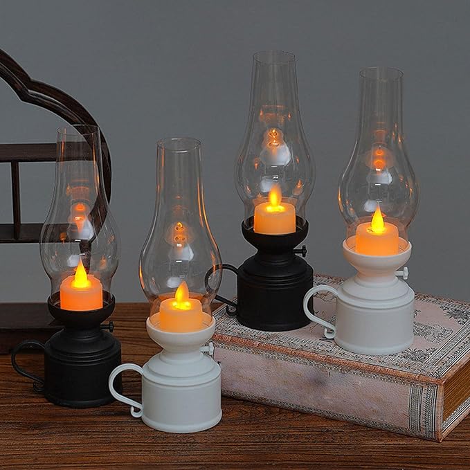 ATORSE Flameless Candle Light Realistic Table Lamp