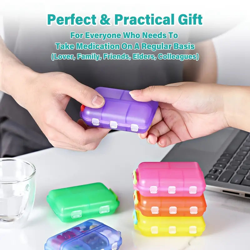 Recommended by Doctors 7-Day Pill Organizer - Dustproof & Moisture-Proof (PACK Of 5)