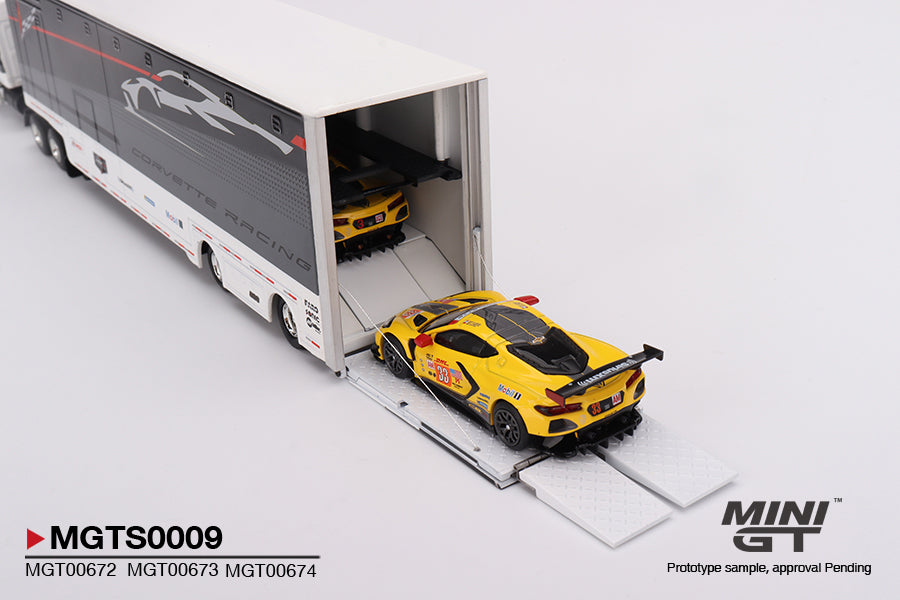 Corvette Racing C8.R Racing Transporter Set