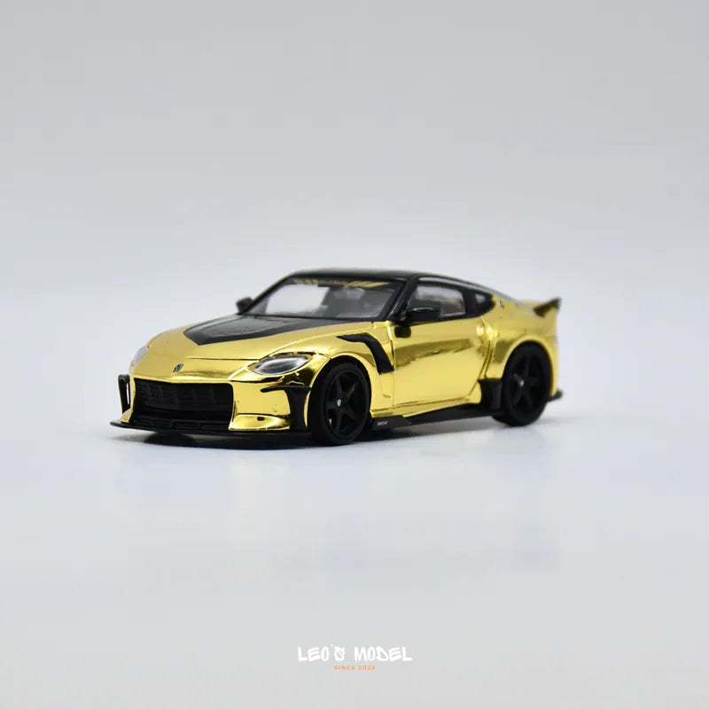 MINI GT 985 Nissan Z VeilSide FFZ400 Gold Chrome