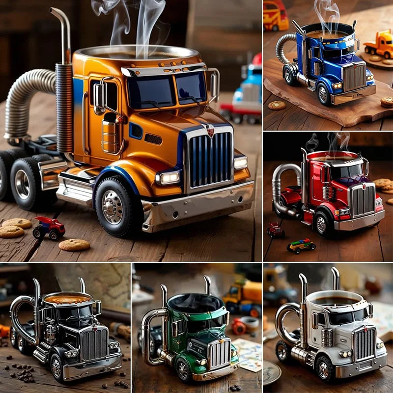 Truck Coffee Mug: Perfect Gift for Truck Lovers