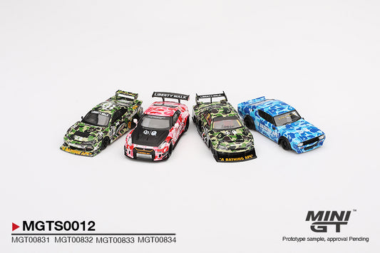LIBERTY WALK x A BATHING APE Nissan Set