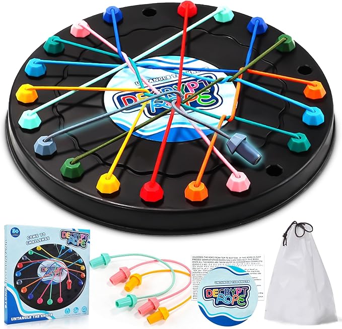 Rope Untangling Puzzle Game