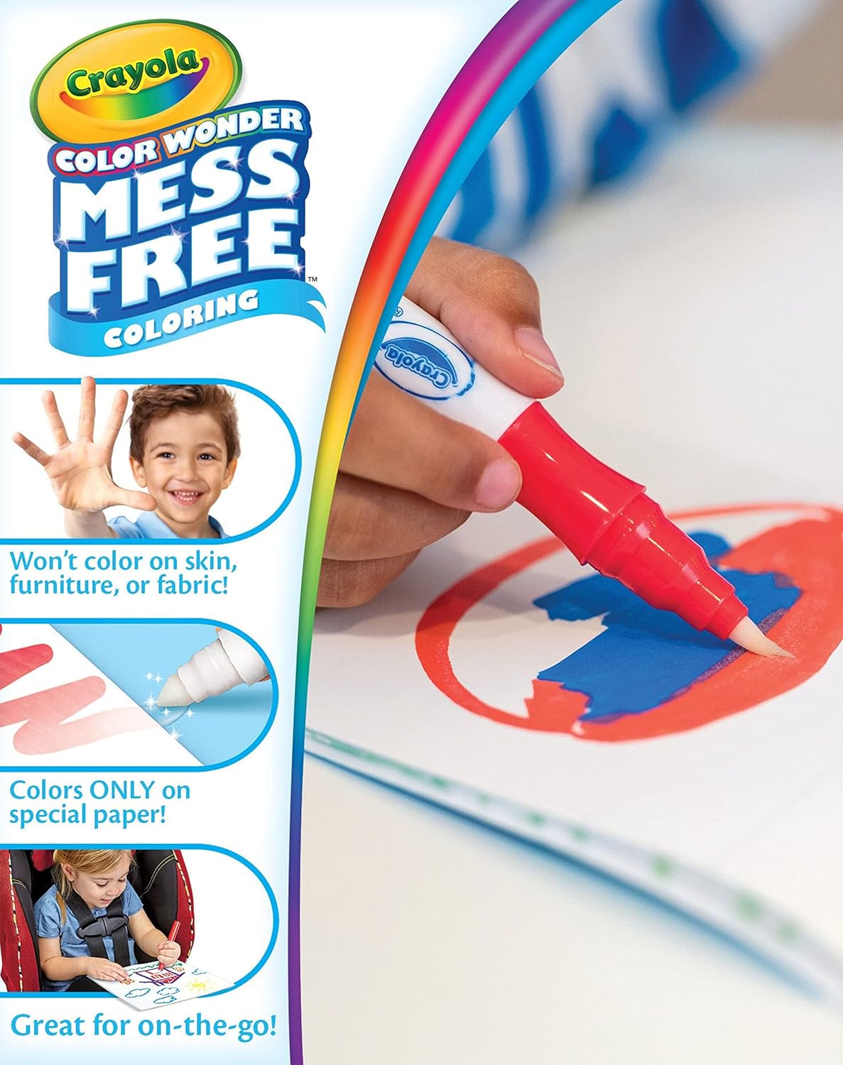 Color Wonder Mess Free Fingerpaint & Stamper Kit™️