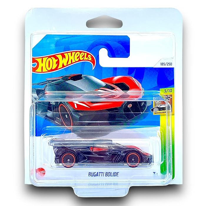 Hot Wheels - Bugatti Bolide Super Sports Car - Red/Black