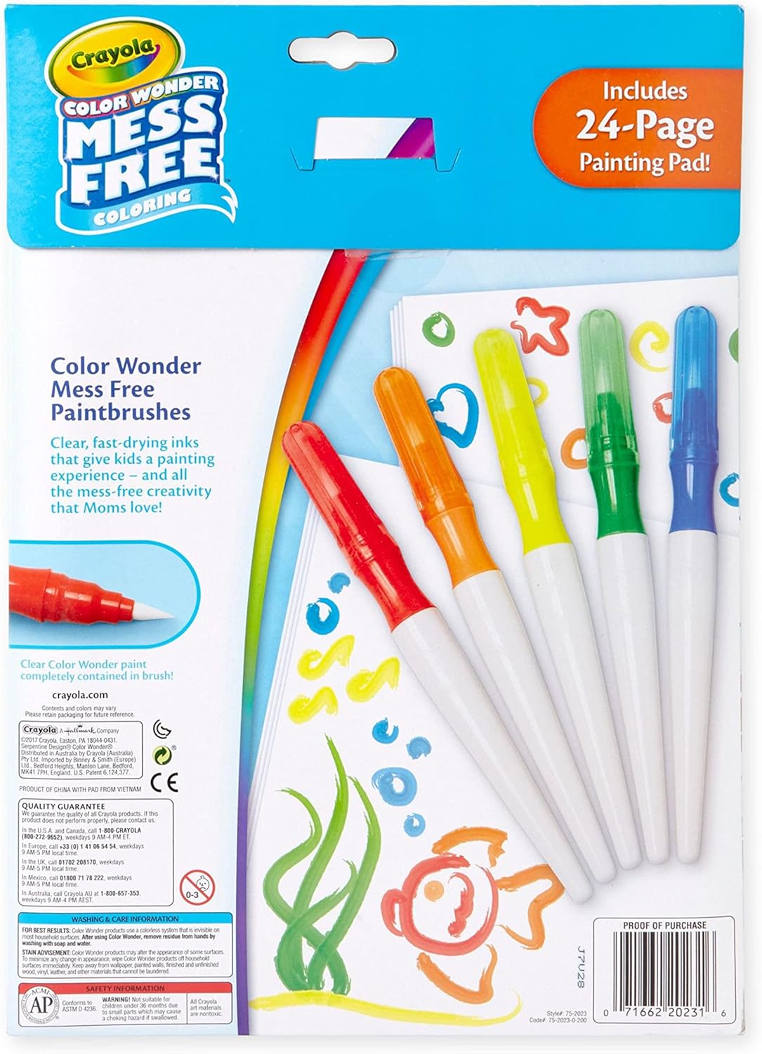 Color Wonder Mess Free Fingerpaint & Stamper Kit™️
