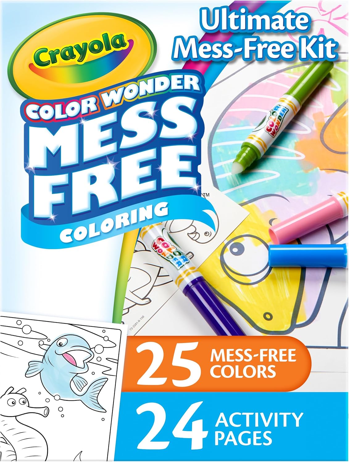 Color Wonder Mess Free Fingerpaint & Stamper Kit™️