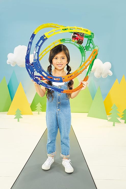 Tumble Train with Adjustable Rails
