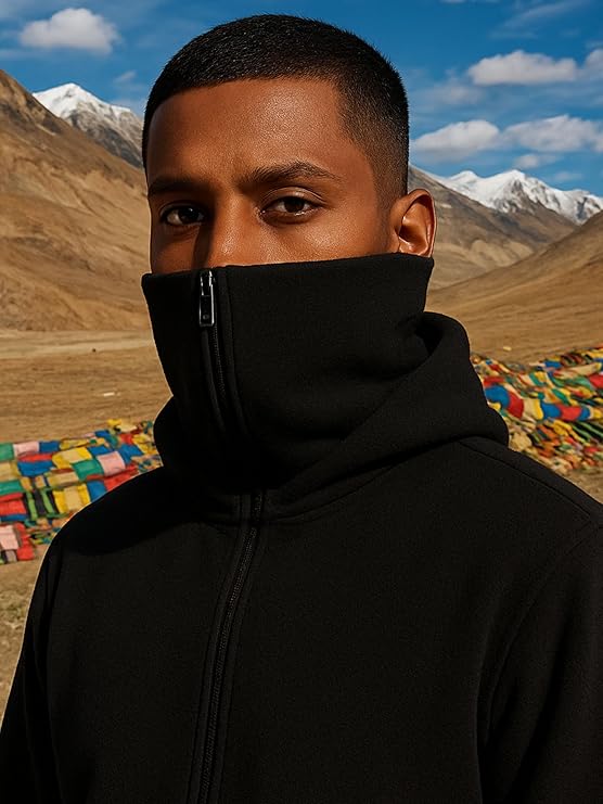 BALACLAVA ZIPPER HOODIE