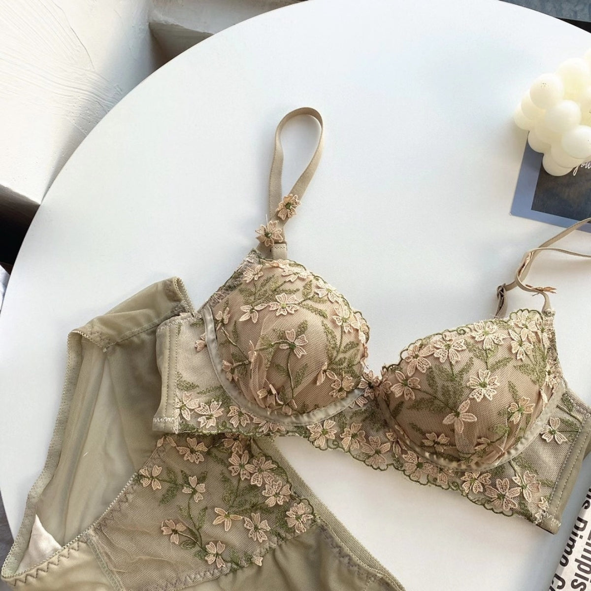 (Pack of 6) Women's Bra Panty Lingerie Set for Girl's Combo | L-95