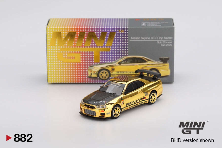 Top Secret TAS 2025 Gold Chrome Set