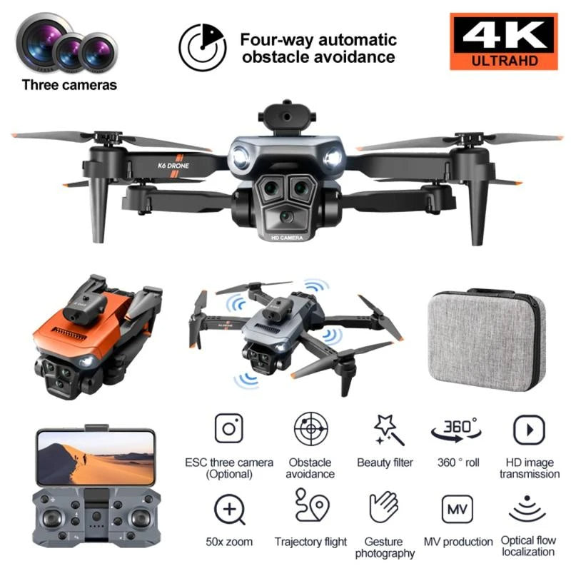 4K HD Camera Drone – Perfect for Travel, Photography & Gifting Foldable · Easy to Fly · Long Battery Life