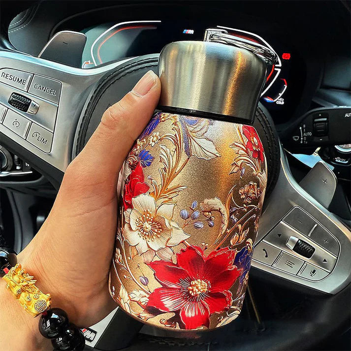 Stylish & Portable Insulated Water Bottle Keep Drinks Hot or Cold, Enjoy Fresh Drinks Anytime, Anywhere!