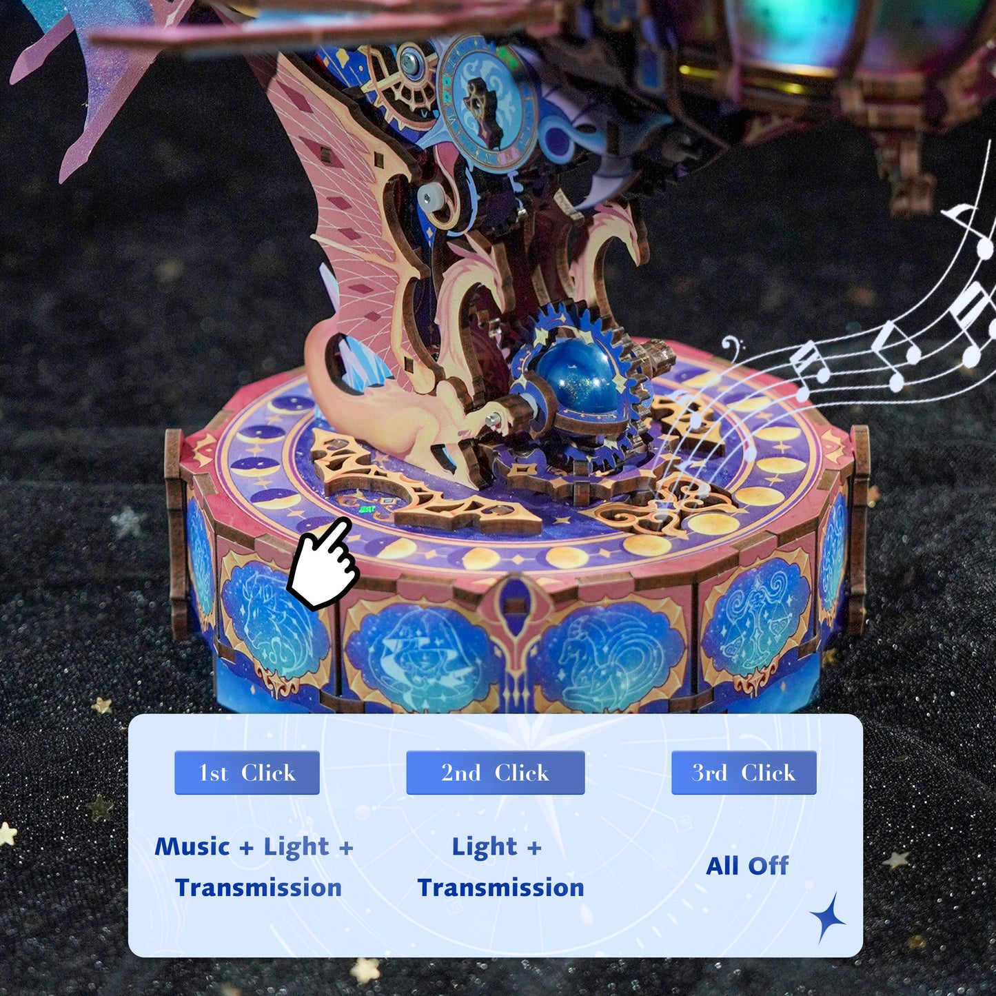 3D Puzzle Transmission Model Kit (Magical Galaxy)