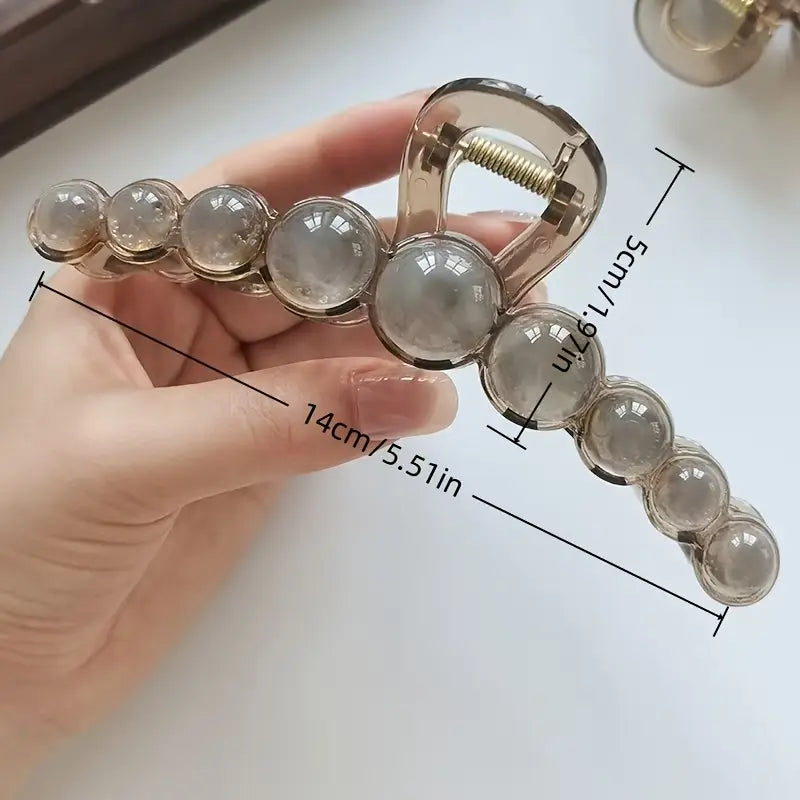 3pc Large Retro Hair Claw Clip