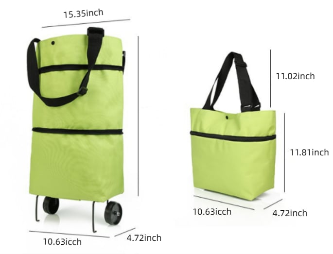 2-in-1 Shopping Bag Folding