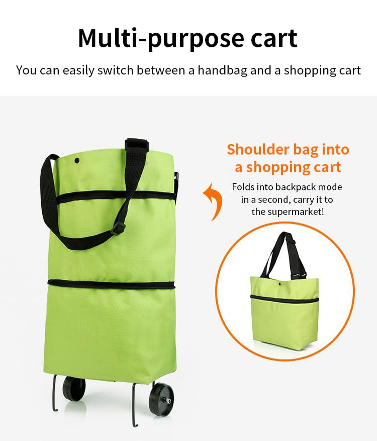 2-in-1 Shopping Bag Folding