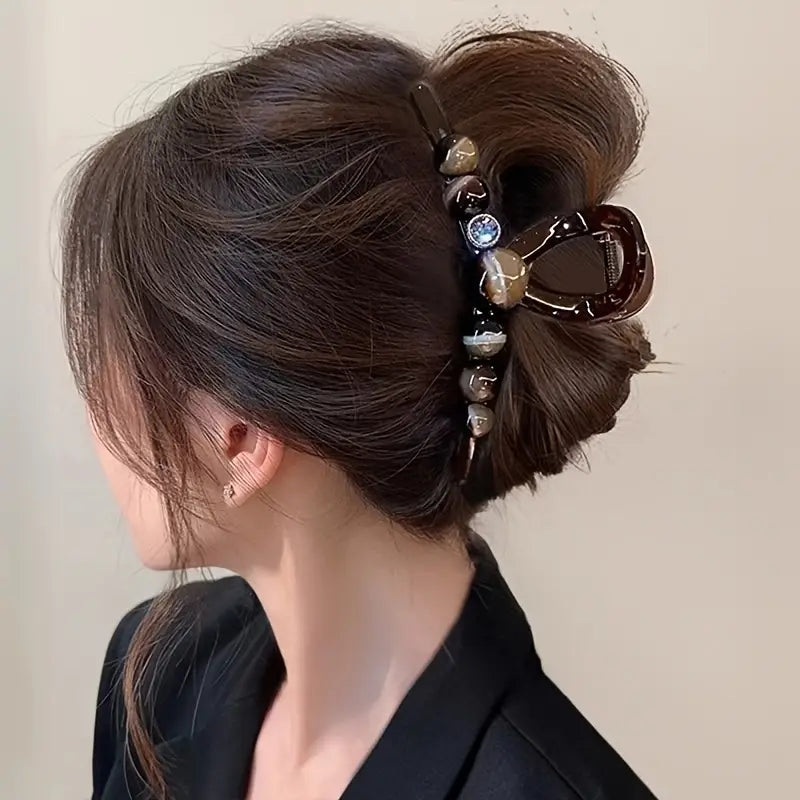 3pc Large Retro Hair Claw Clip