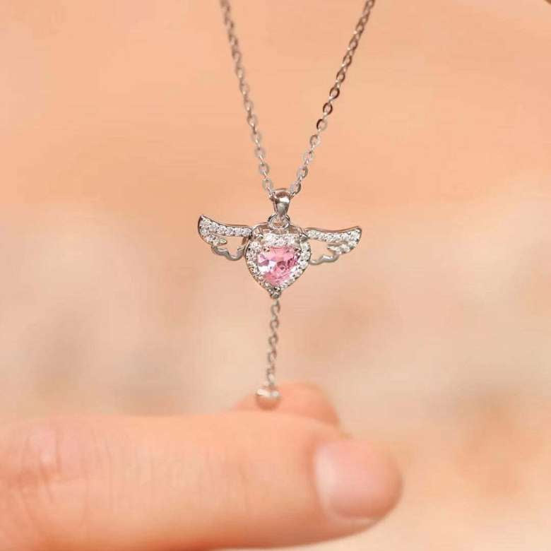 Angel Wings Necklace- golden