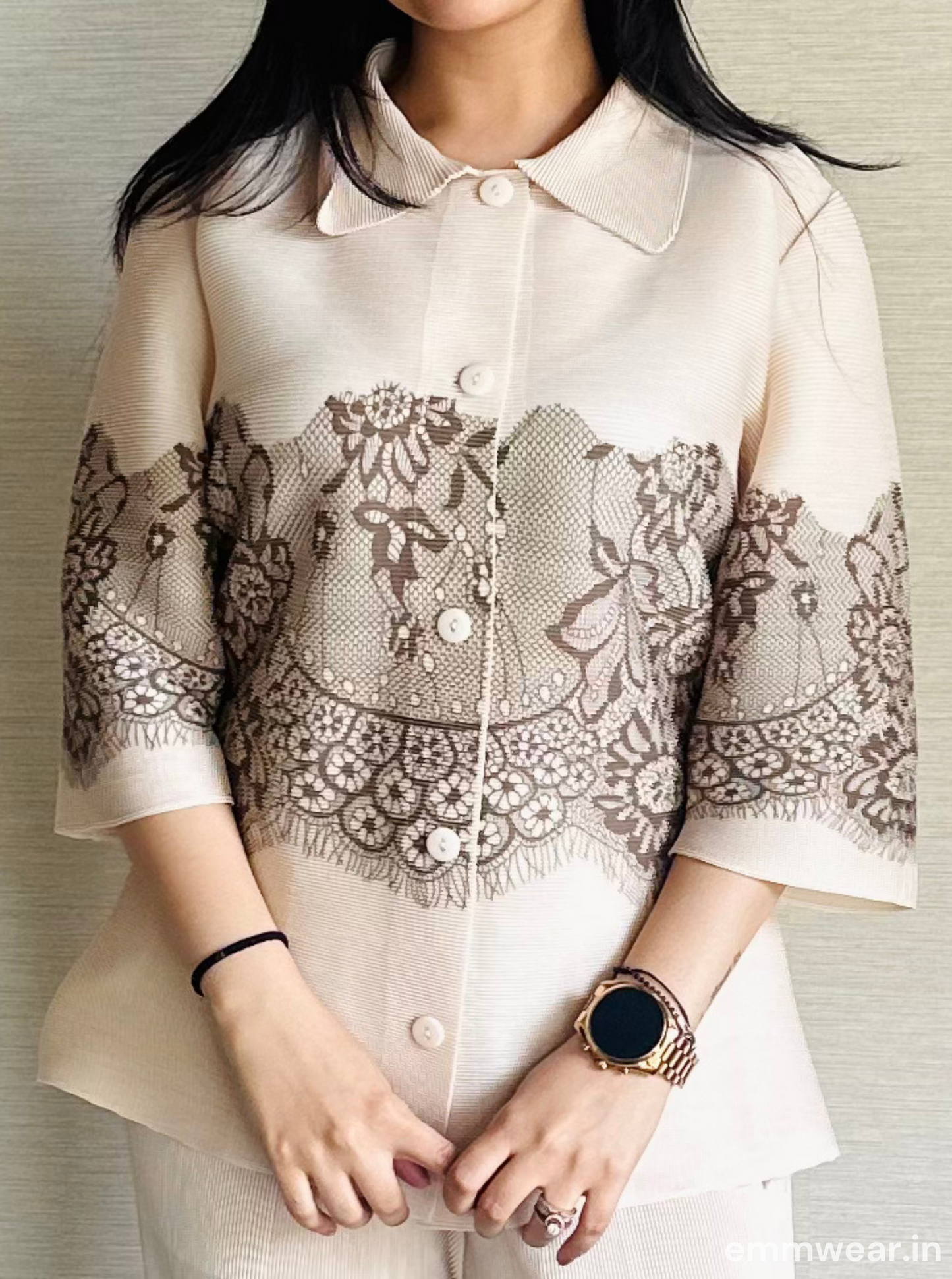 Sand Lace Co-ord Set