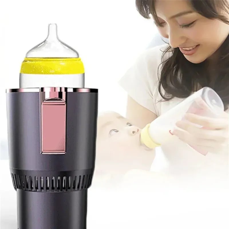 aldorian™-2 In1 Car Heating Cooling Cup 12V Smart Car Cup Holder Digital Temperature