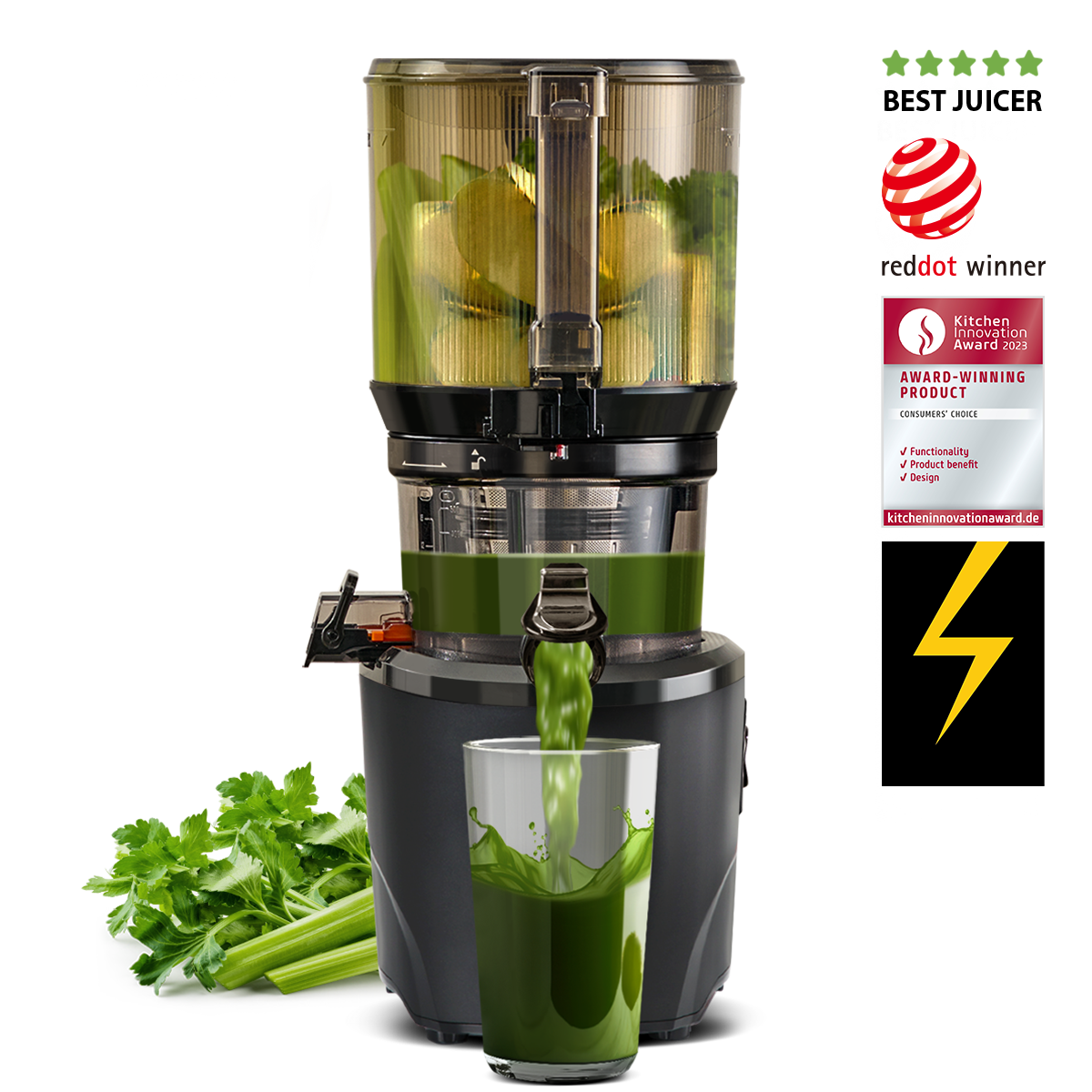 AUTO10 Hands-Free Cold Press Juicer