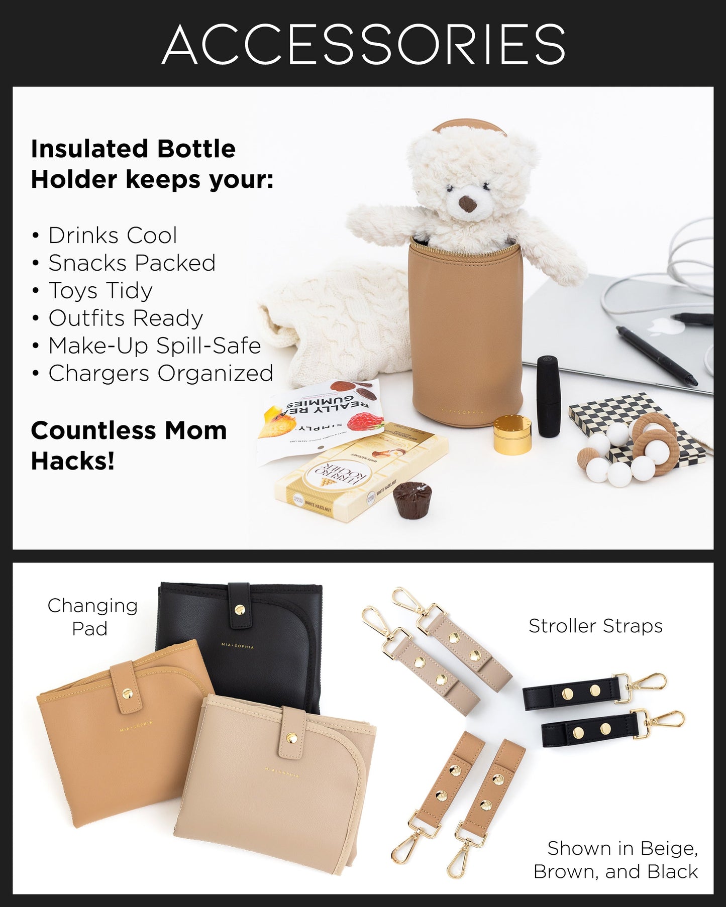 The Sophia Diaper Bag