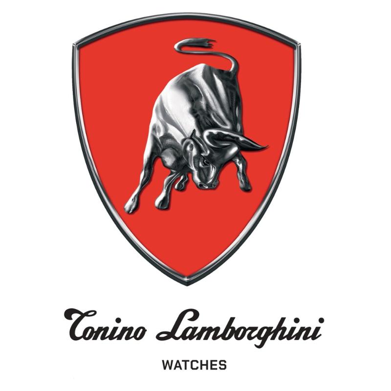 Tonino Lamborghini Spyder Quartz Black Dial Analog Watch For Gents - TL9XB-SS