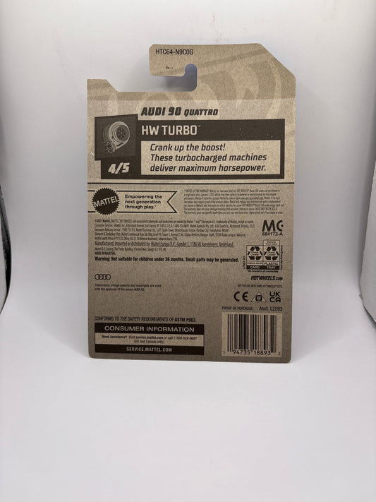 Hot Wheels Audi 90 Quattro Diecast