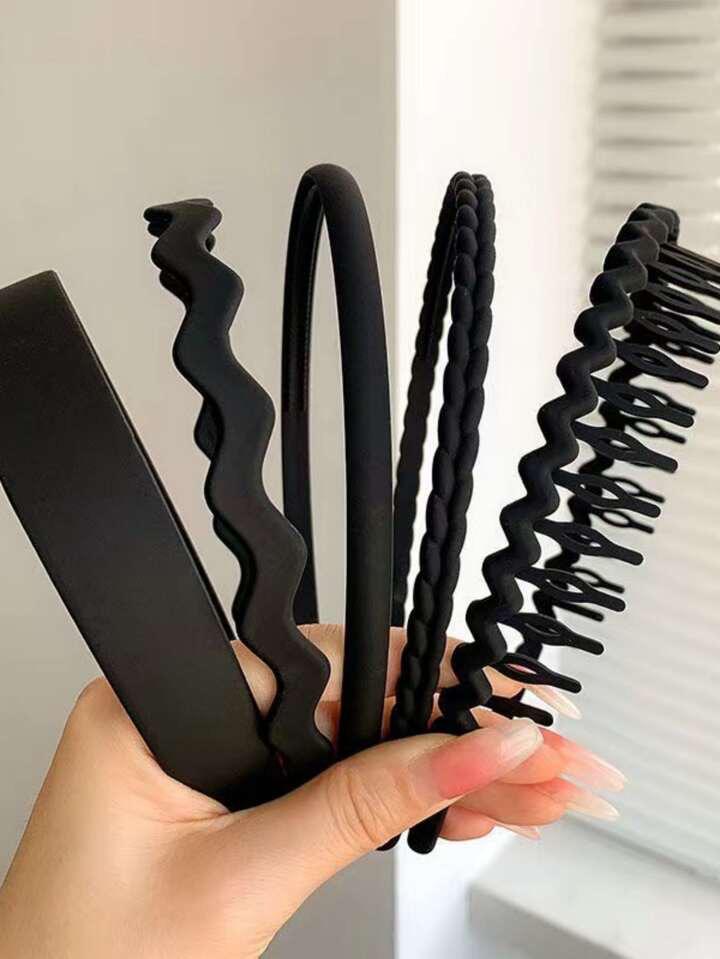 Combo of 9 assorted Hairband- Black