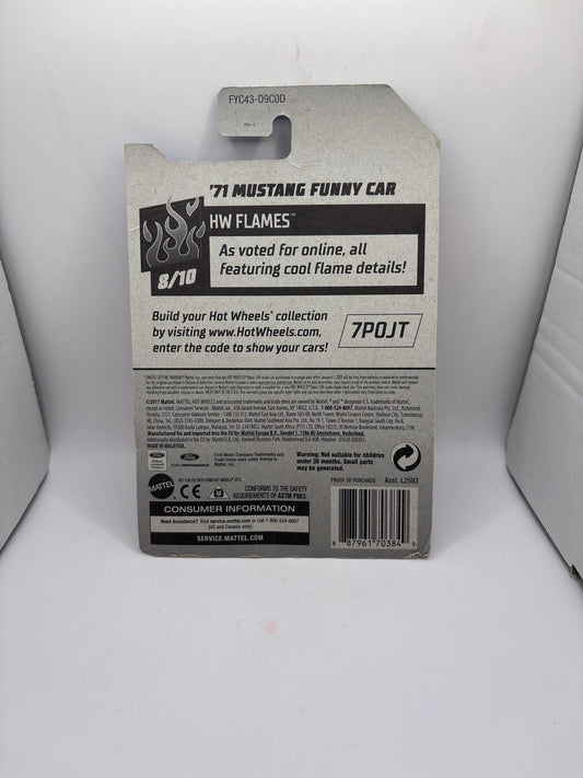 Hot Wheels 71 Mustang Funny Car Diecast