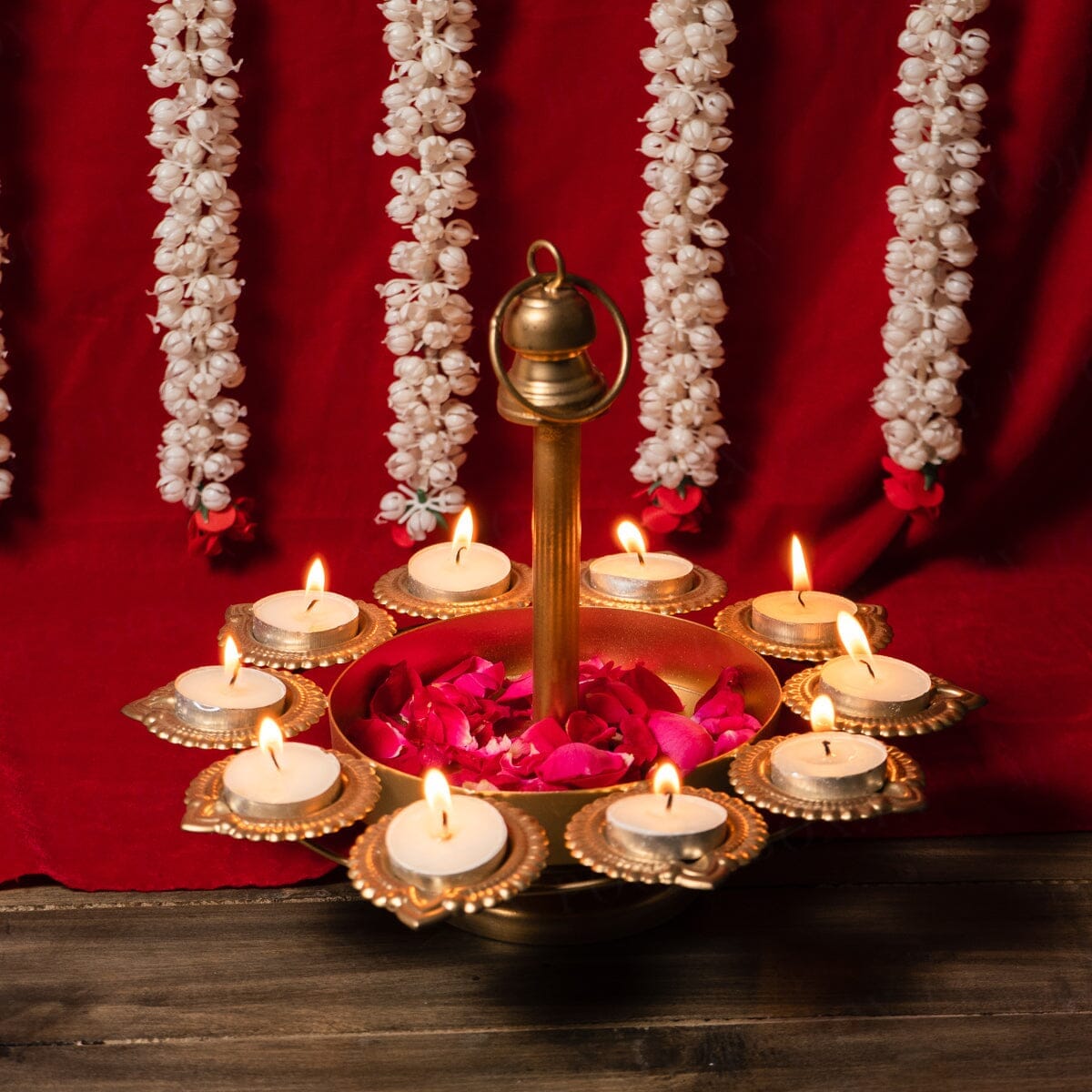 Exquisite Layer Diya Urli Stand