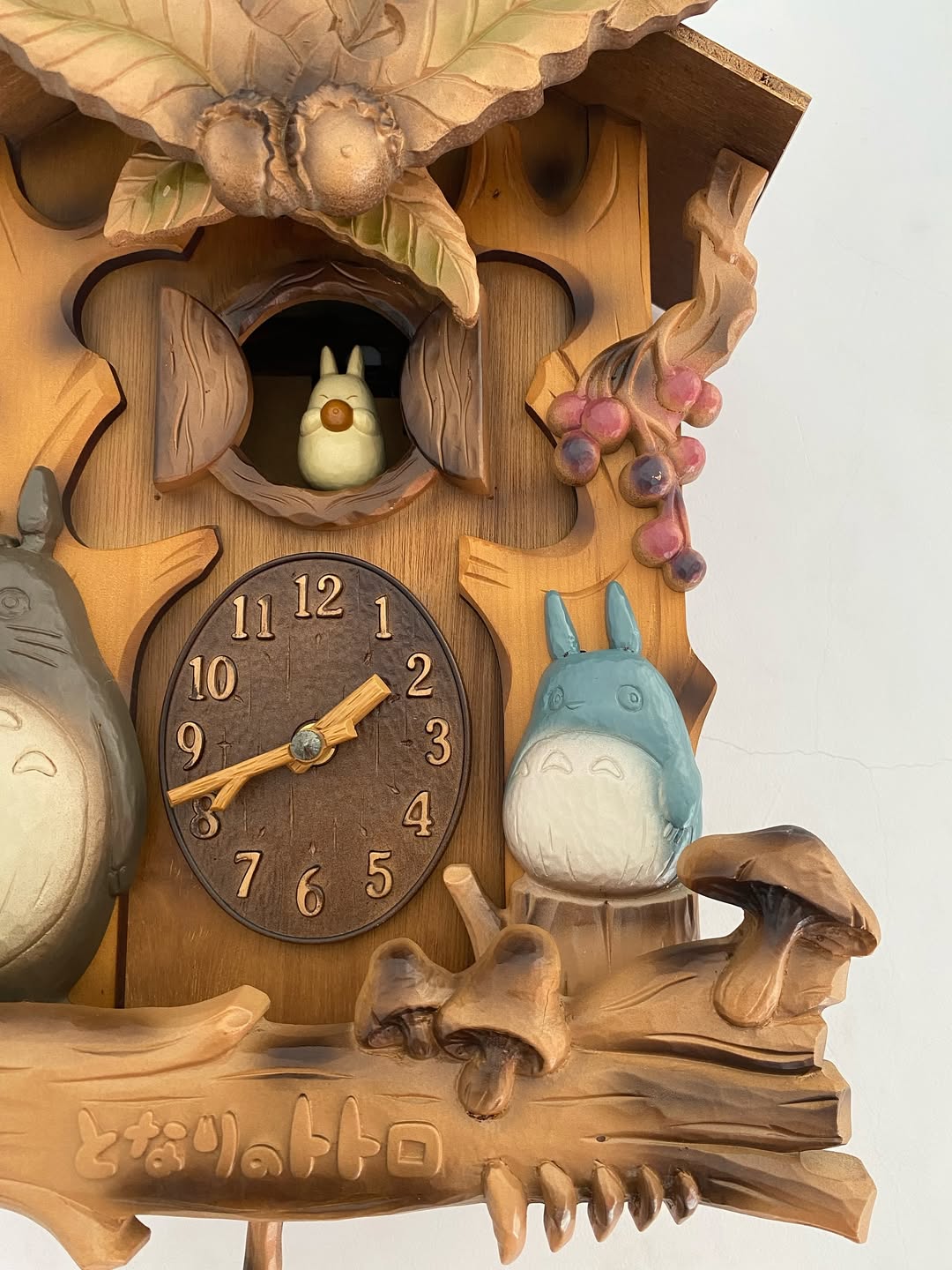Totoro Wall Clock Karakuri Clock Music Box™️