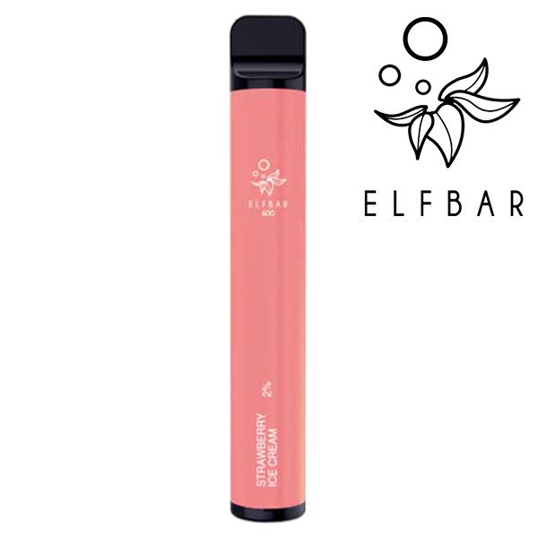 Elf Bar 600 Strawberry Ice Cream