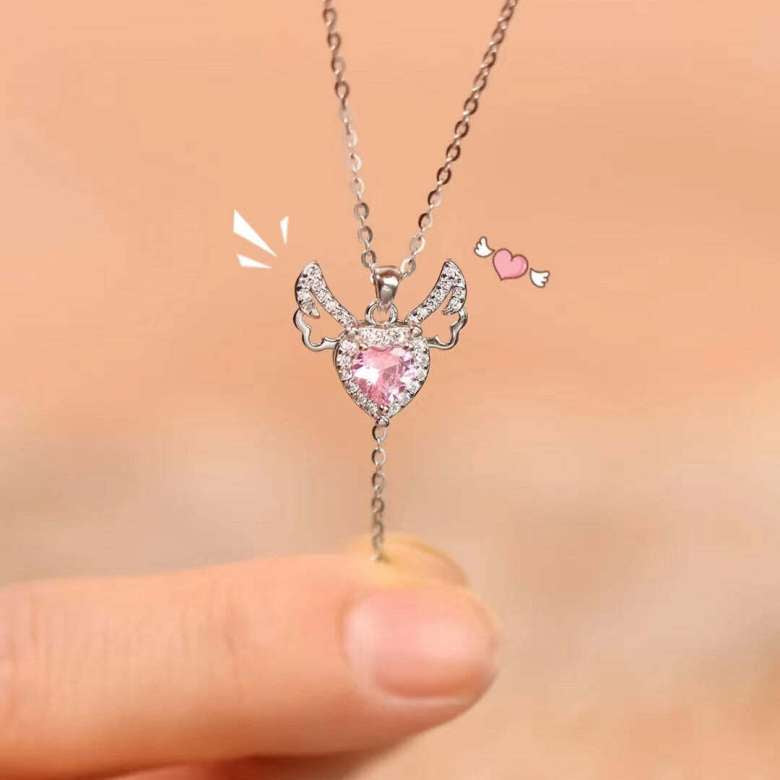 Angel Wings Necklace- golden