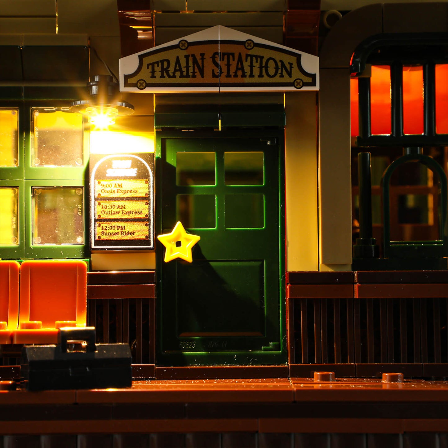 West Train Station Block Set™