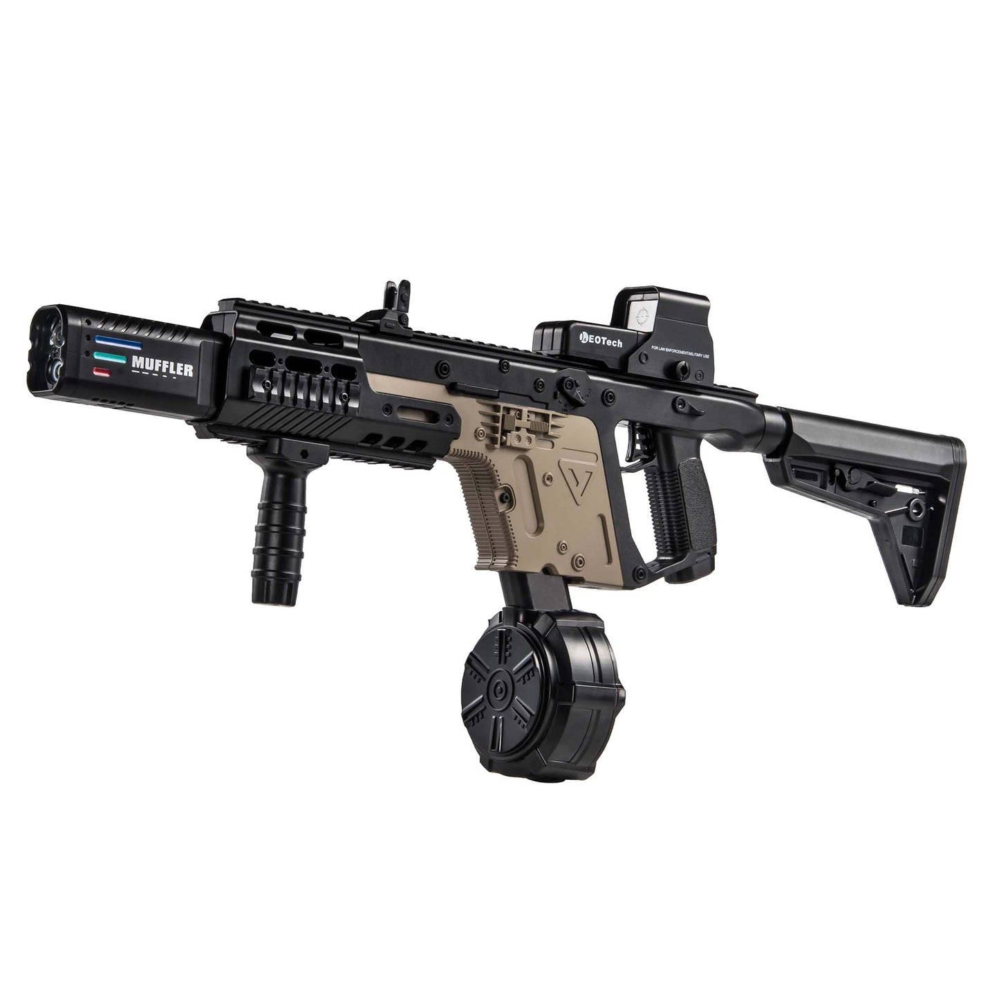 Vector Gel Blaster Toy Drum Mag