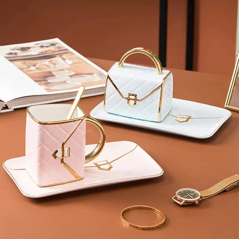 Cute Handbag Shaped Cup Set™️