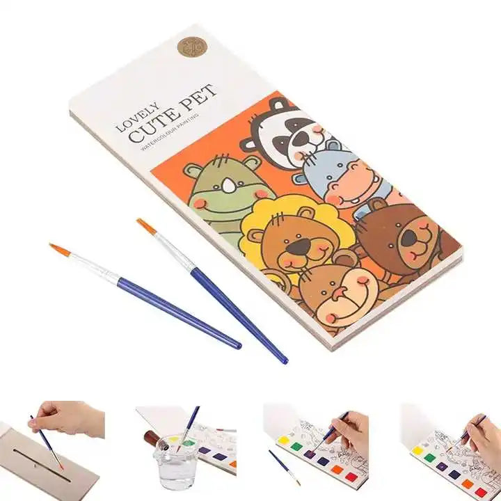 Water Painting Book With Color Palette™️