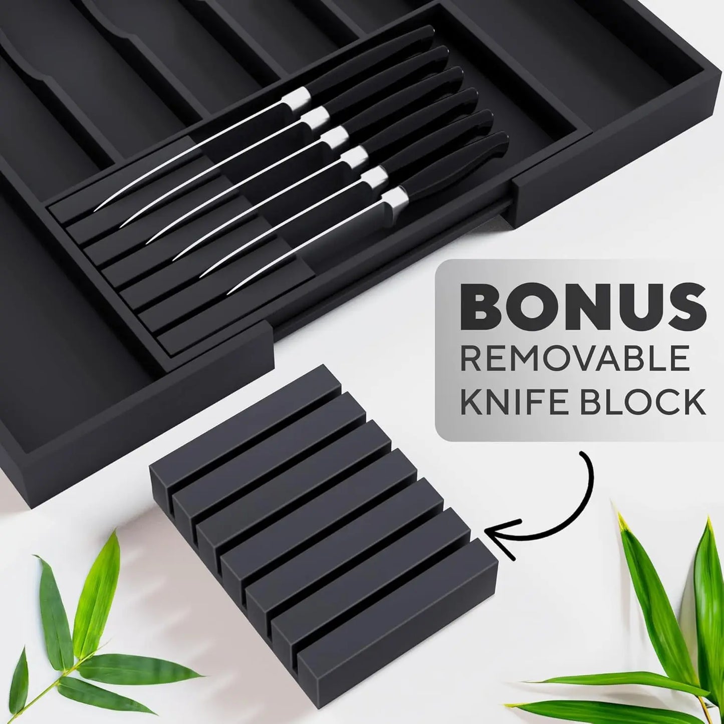 Premium Expandable Utensil Organizer - For The Modern Kitchen™️