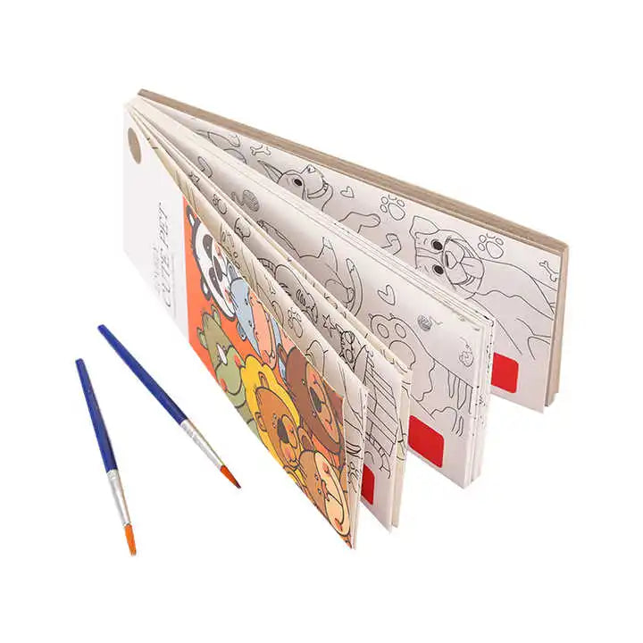 Water Painting Book With Color Palette™️