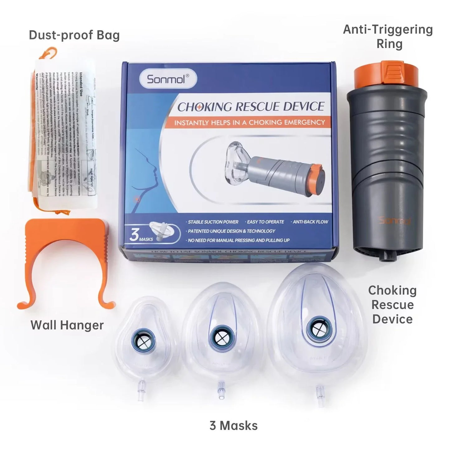Anti-choking Rescue Device Kit™️