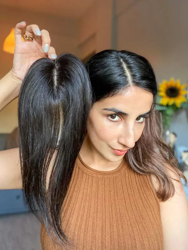 2x3 Hair Topper | Instantly Fuller Hair, Say Goodbye to Thinning & Look Younger