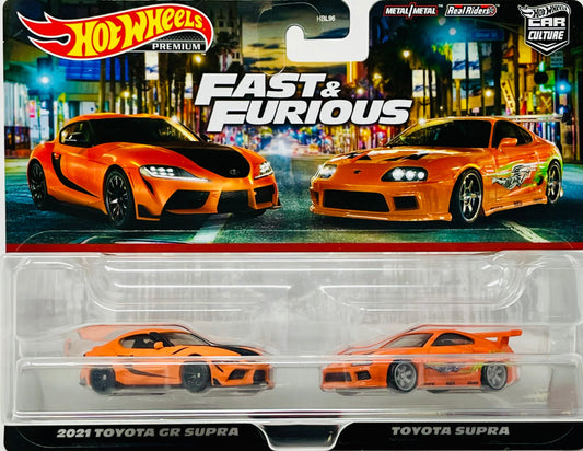Hot Wheels Fast & Furious Toyota Supra - 2 pack (HKF54)