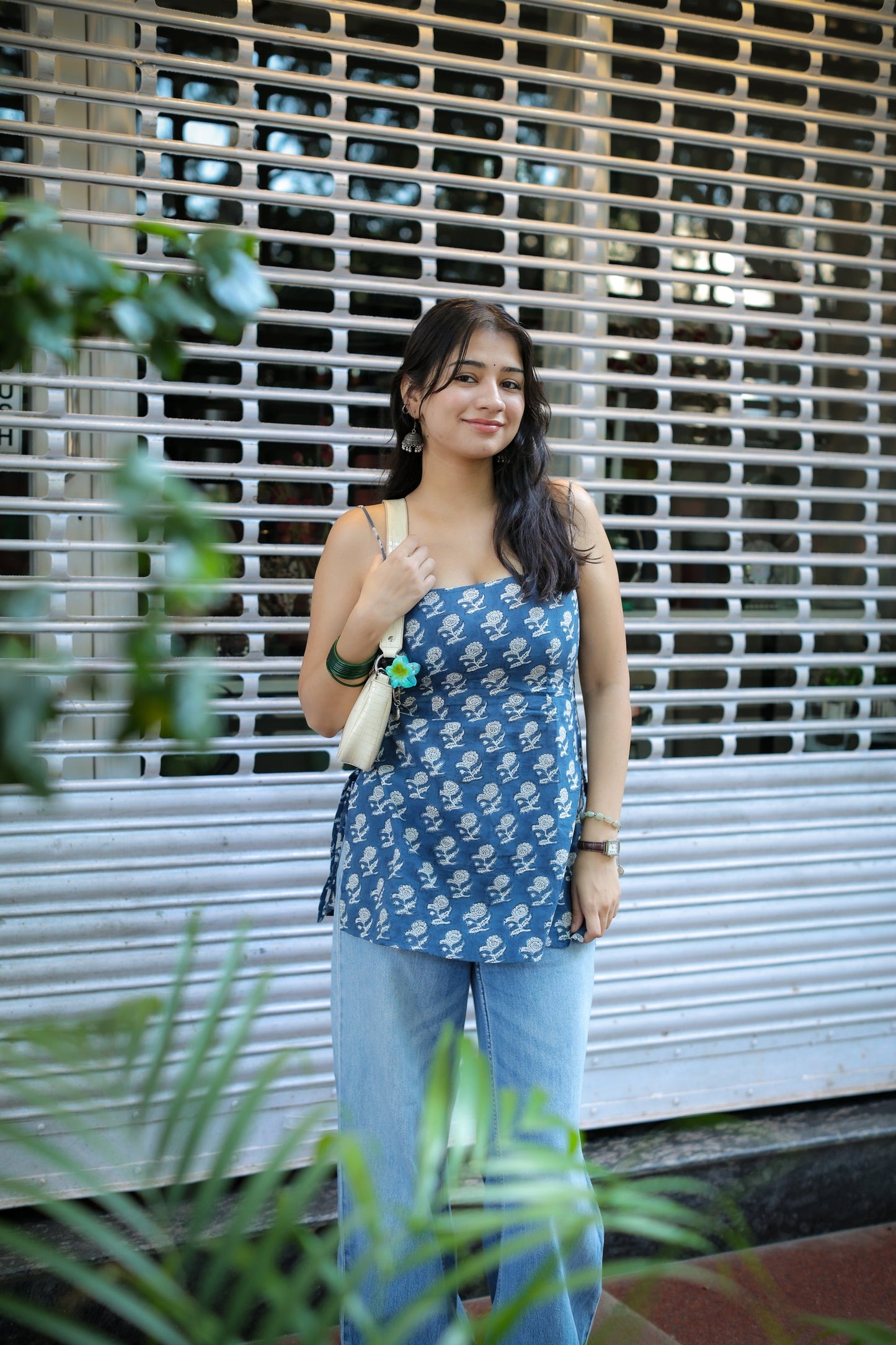 Sahiba Handblock Short Kurti