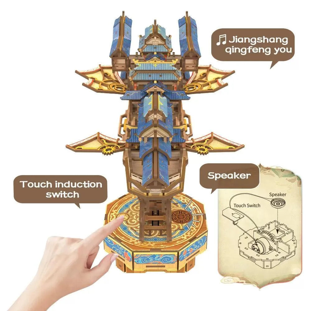 3D Puzzle Transmission Model Kit (Wind Voyager)
