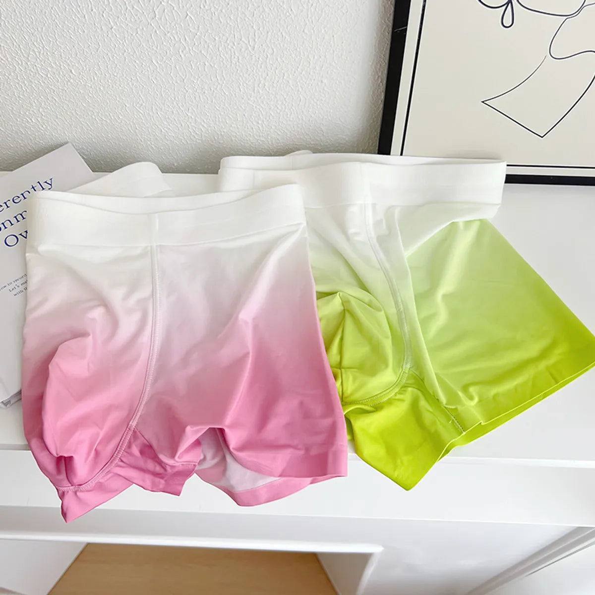 Pack Of 8 Multicolor Premium Ice Fabric Mens Underwear