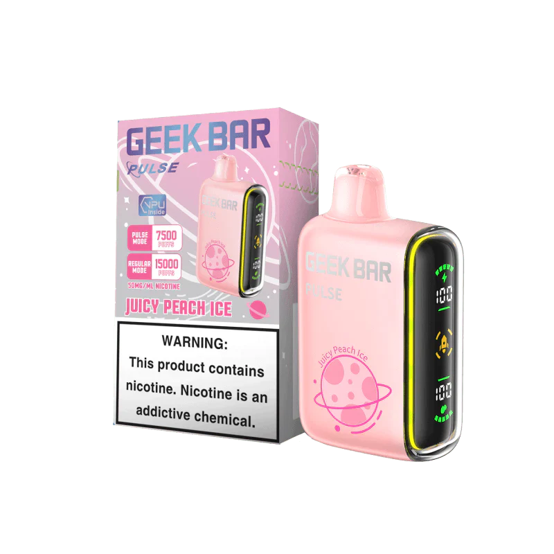 Copy of Geek Bar (Pulse) Juicy Peach Ice - 9000